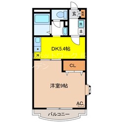 ラ・セゾングレースの物件間取画像